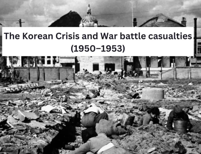 The-Korean-Crisis-and-War-battle-casualties-(1950–1953)