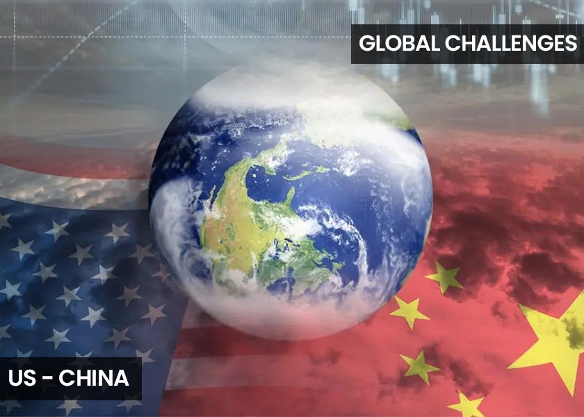 Global Challenges between USA and China 