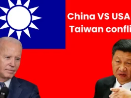 China VS USA and Taiwan conflict